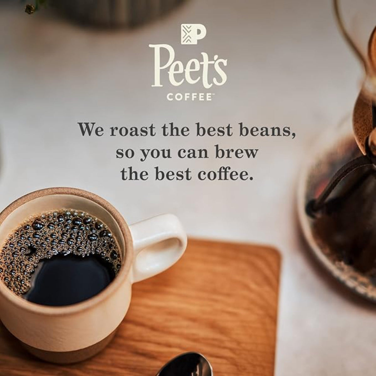 Peet's Coffee, Dark Roast Single Serve Coffee Pods - Major Dickason's Blend 75 Count (1 Box of 75 Pods)